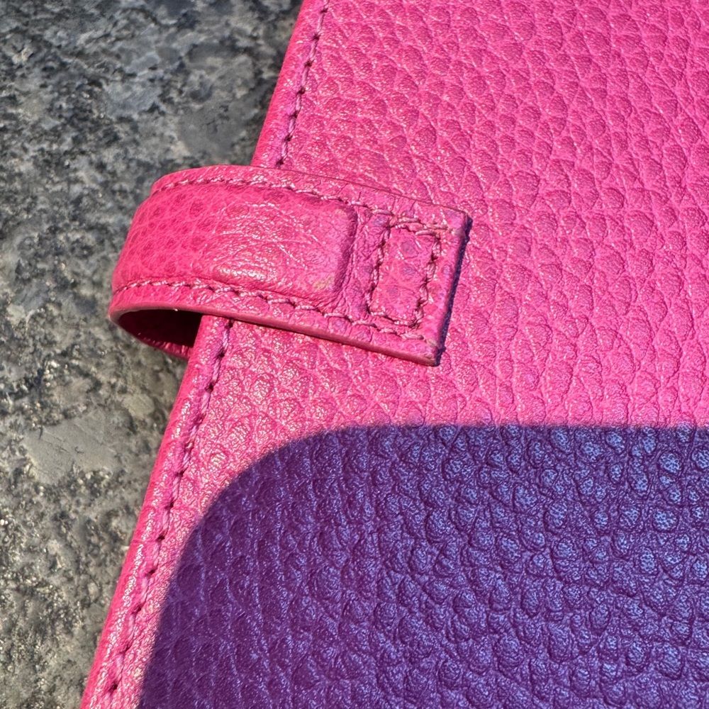 Filofax Mini Wallet/Planner in Raspberry - Picture 3 of 6